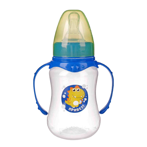 Мам&Бейби FOR KIDS Mum&Baby Bottle polypropylene `Dinosaur Ricky` 150ml